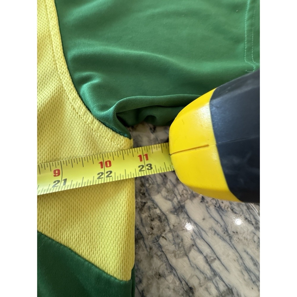 John‎ Deere Branded Green Yellow Golf Polo Shirt Men's Large - Picture 5 of 6